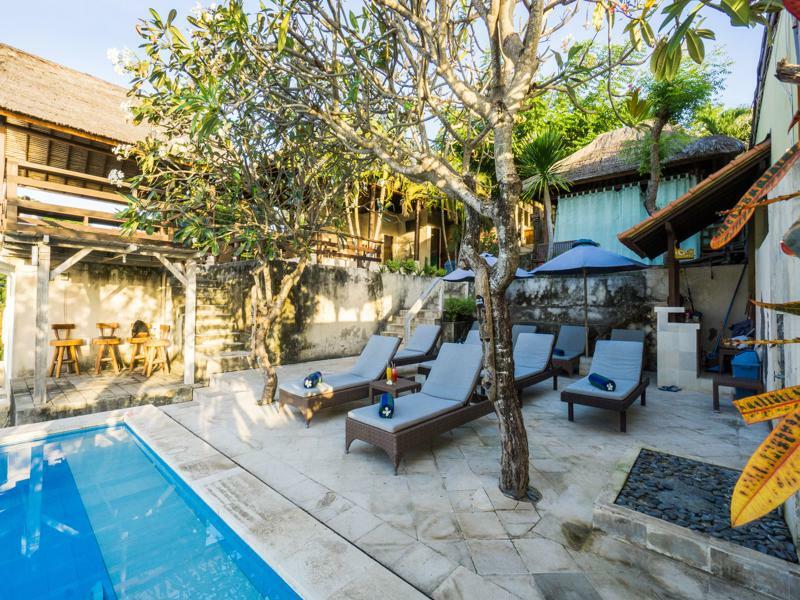 Ware Ware Surf Bungalow Lembongan Nusa Lembongan Exteriér fotografie